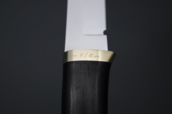 Hattori 傘 SAN Limited Edition SAN-150 "Hattori Natures Edition" Custom Classic Tanto (Custom Combination Wood Handle) - japaneseknifedirect.mom