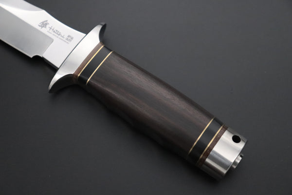 Hattori 傘 SAN Limited Edition SAN-153 S.O.G. Bowie Knife, “Hattori Natures Edition” - japaneseknifedirect.mom