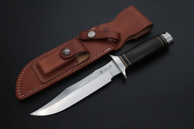 Hattori 傘 SAN Limited Edition SAN-153 S.O.G. Bowie Knife, “Hattori Natures Edition” - japaneseknifedirect.mom