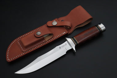 Hattori 傘 SAN Limited Edition SAN-154 S.O.G. Bowie Knife, “Hattori Natures Edition” - japaneseknifedirect.mom