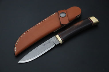 Hattori 傘 SAN Limited Edition SAN-157 "Cowry X Damascus Damascus Special Utility Hunter"