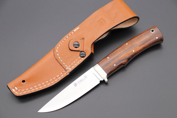 Hattori 傘 SAN Limited Edition SAN-64A Urbane Hunters (Desert Ironwood Handle) - japaneseknifedirect.mom