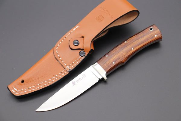 Hattori 傘 SAN Limited Edition SAN-64C Urbane Hunters (Desert Ironwood Handle) - japaneseknifedirect.mom