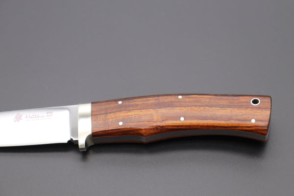 Hattori 傘 SAN Limited Edition SAN-64C Urbane Hunters (Desert Ironwood Handle) - japaneseknifedirect.mom