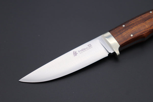 Hattori 傘 SAN Limited Edition SAN-64C Urbane Hunters (Desert Ironwood Handle) - japaneseknifedirect.mom