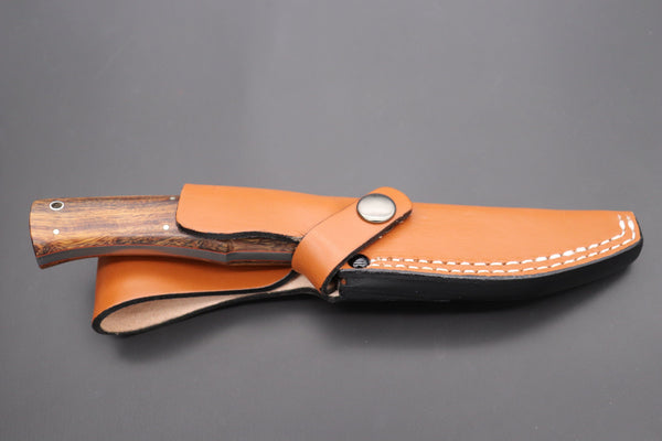 Hattori 傘 SAN Limited Edition SAN-64G Urbane Hunters (Desert Ironwood Handle) - japaneseknifedirect.mom