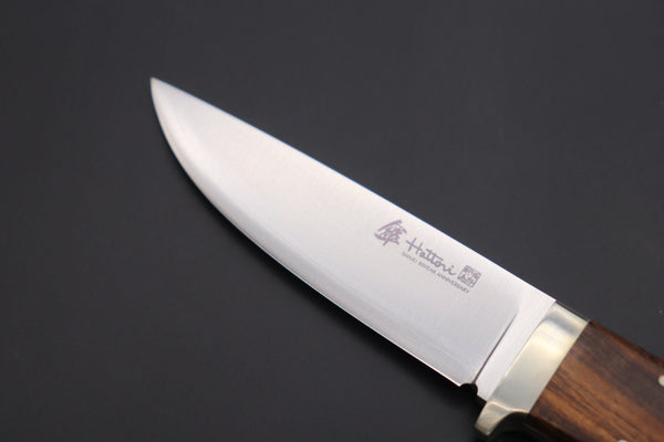 Hattori 傘 SAN Limited Edition SAN-64G Urbane Hunters (Desert Ironwood Handle) - japaneseknifedirect.mom