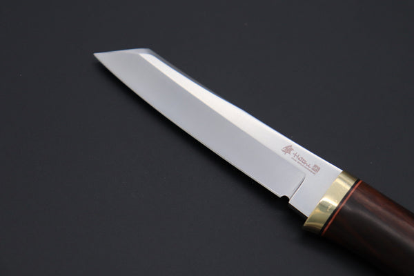 Hattori 傘 SAN Limited Edition  SAN-65-10 Classic Tanto (Desert Ironwood Handle)