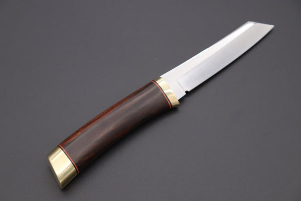 Hattori 傘 SAN Limited Edition  SAN-65-10 Classic Tanto (Desert Ironwood Handle)