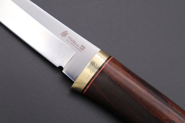 Hattori 傘 SAN Limited Edition  SAN-65-10 Classic Tanto (Desert Ironwood Handle)