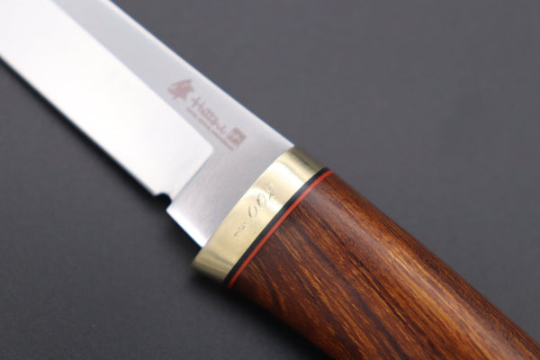 Hattori 傘 SAN Limited Edition  SAN-65-2 Classic Tanto (Desert Ironwood Handle)