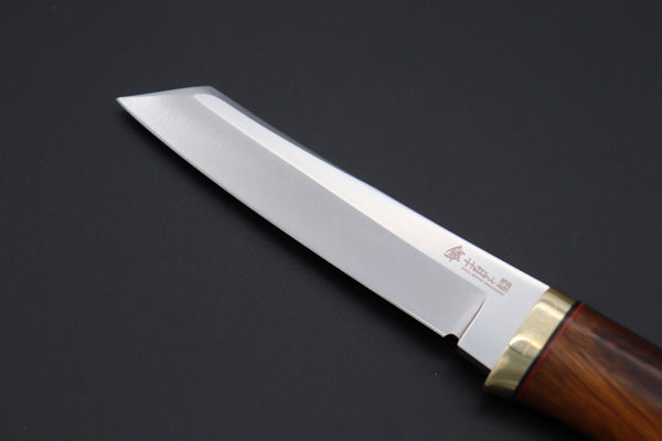 Hattori 傘 SAN Limited Edition  SAN-65-3 Classic Tanto (Desert Ironwood Handle)