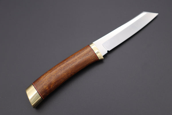 Hattori 傘 SAN Limited Edition  SAN-65-4 Classic Tanto (Desert Ironwood Handle)