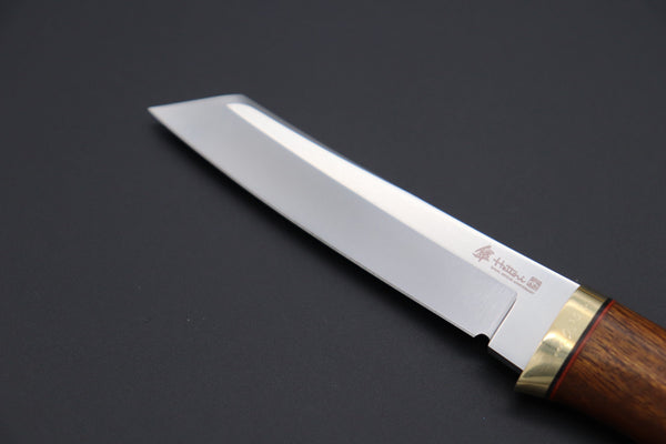 Hattori 傘 SAN Limited Edition  SAN-65-4 Classic Tanto (Desert Ironwood Handle)