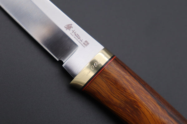Hattori 傘 SAN Limited Edition  SAN-65-5 Classic Tanto (Desert Ironwood Handle) - japaneseknifedirect.mom