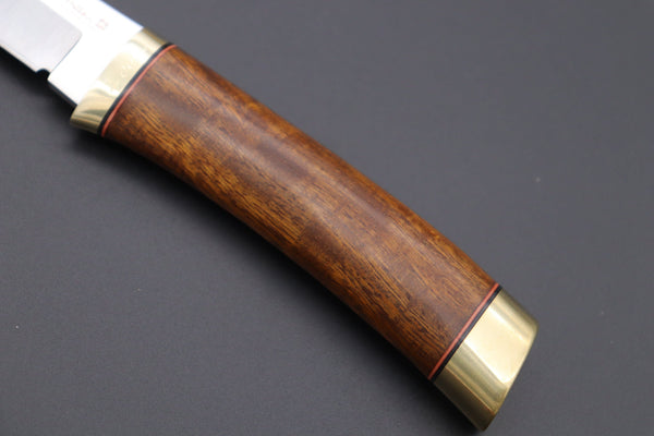 Hattori 傘 SAN Limited Edition  SAN-65-6 Classic Tanto (Desert Ironwood Handle) - japaneseknifedirect.mom