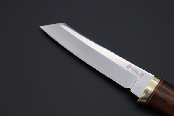 Hattori 傘 SAN Limited Edition  SAN-65-7 Classic Tanto (Desert Ironwood Handle)