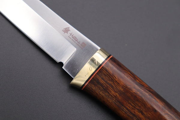 Hattori 傘 SAN Limited Edition  SAN-65-7 Classic Tanto (Desert Ironwood Handle)
