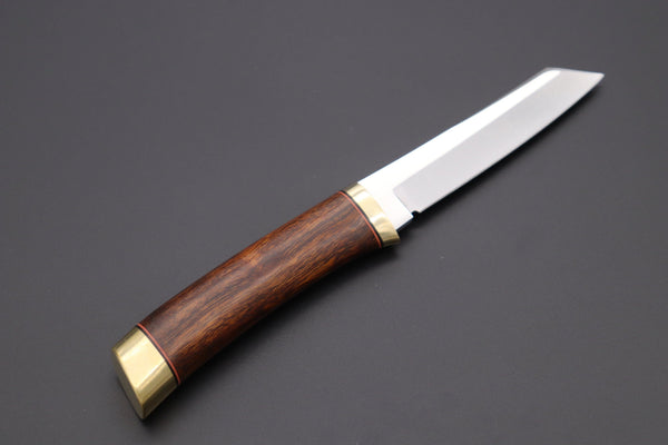 Hattori 傘 SAN Limited Edition  SAN-65-7 Classic Tanto (Desert Ironwood Handle)