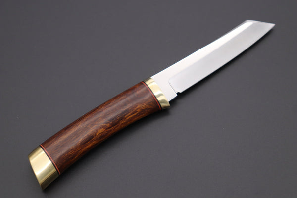 Hattori 傘 SAN Limited Edition  SAN-65-9 Classic Tanto (Desert Ironwood Handle)