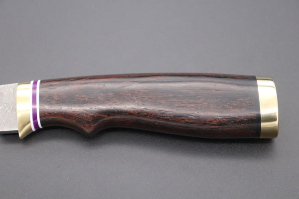Hattori 傘 SAN Limited Edition SAN-66 Cowry-X Damascus TANTO-Special-Utility - japaneseknifedirect.mom