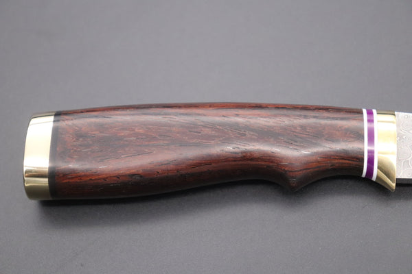 Hattori 傘 SAN Limited Edition SAN-66 Cowry-X Damascus TANTO-Special-Utility - japaneseknifedirect.mom