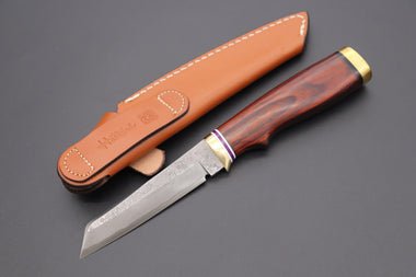 Hattori 傘 SAN Limited Edition SAN-67 Cowry-X Damascus TANTO-Special-Utility - japaneseknifedirect.mom