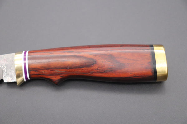 Hattori 傘 SAN Limited Edition SAN-67 Cowry-X Damascus TANTO-Special-Utility - japaneseknifedirect.mom