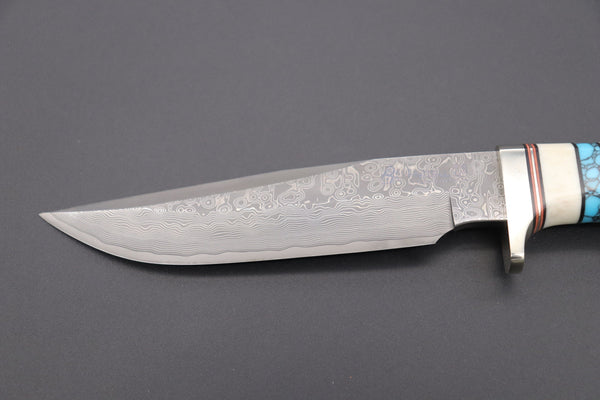 Hattori 傘 SAN Limited Edition SAN-68 Cowry-X Damascus "Wild Road Hunter"