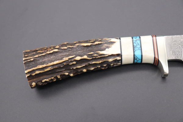 Hattori 傘 SAN Limited Edition SAN-68 Cowry-X Damascus "Wild Road Hunter"