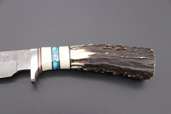 Hattori 傘 SAN Limited Edition SAN-68 Cowry-X Damascus "Wild Road Hunter"