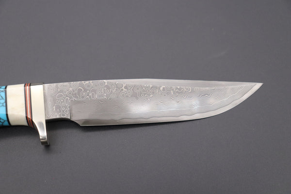 Hattori 傘 SAN Limited Edition SAN-68 Cowry-X Damascus "Wild Road Hunter"