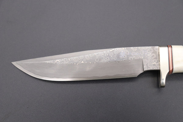 Hattori 傘 SAN Limited Edition SAN-72 Cowry-X Damascus "Wild Road Hunter"