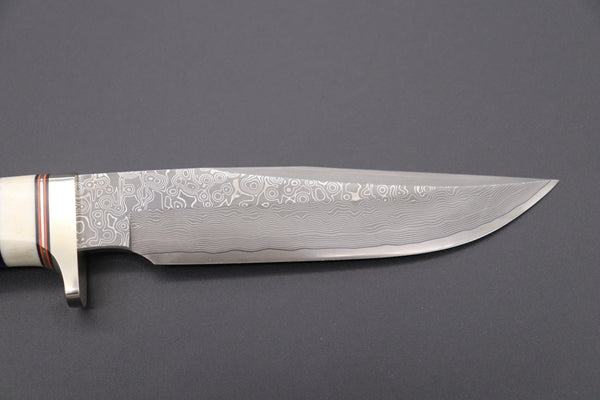 Hattori 傘 SAN Limited Edition SAN-72 Cowry-X Damascus "Wild Road Hunter"