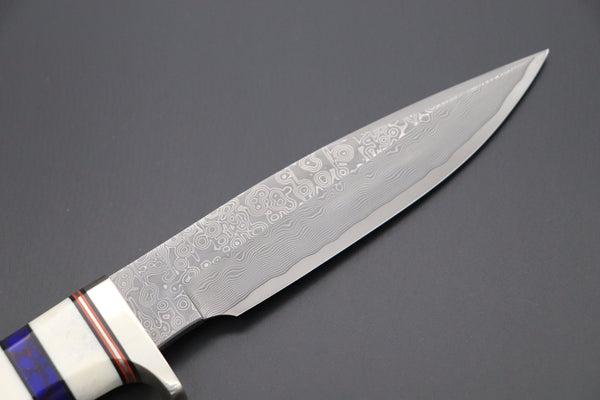Hattori 傘 SAN Limited Edition SAN-76 Cowry-X Damascus "Wild-Sharp Road Hunter"
