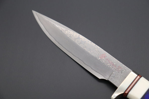 Hattori 傘 SAN Limited Edition SAN-76 Cowry-X Damascus "Wild-Sharp Road Hunter"