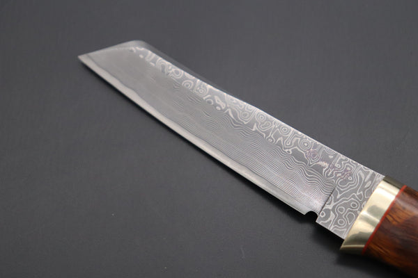 Hattori 傘 SAN Limited Edition SAN-98 "Cowry X Damascus Classic Tanto"