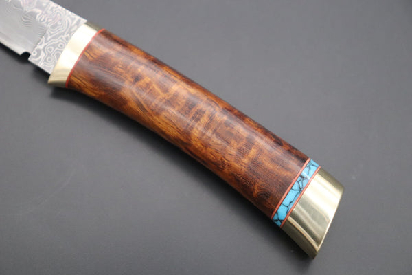 Hattori 傘 SAN Limited Edition SAN-98 "Cowry X Damascus Classic Tanto"