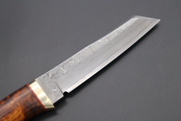 Hattori 傘 SAN Limited Edition SAN-98 "Cowry X Damascus Classic Tanto"