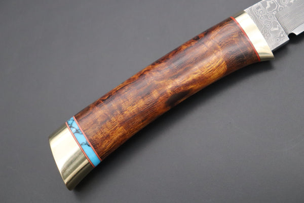 Hattori 傘 SAN Limited Edition SAN-98 "Cowry X Damascus Classic Tanto"