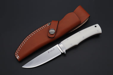 Hattori 傘 SAN Limited Edition SG-II SAN-MAI SAN-136 Urbane Hunters (Dupont White Corian Handle) - japaneseknifedirect.mom