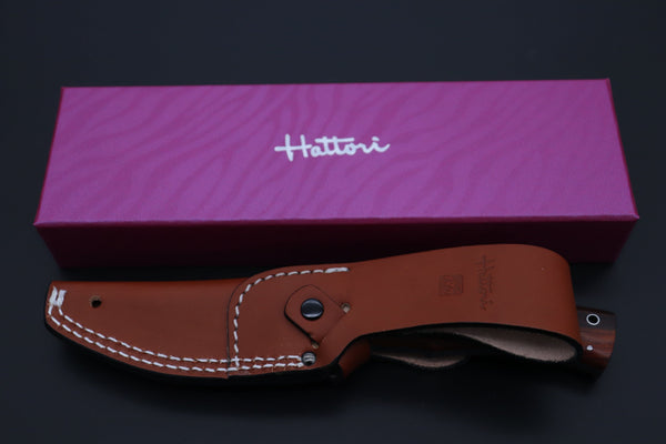 Hattori 傘 SAN Limited Edition SG-II SAN-MAI SAN-137 Urbane Hunters (Cocobolowood Handle) - japaneseknifedirect.mom