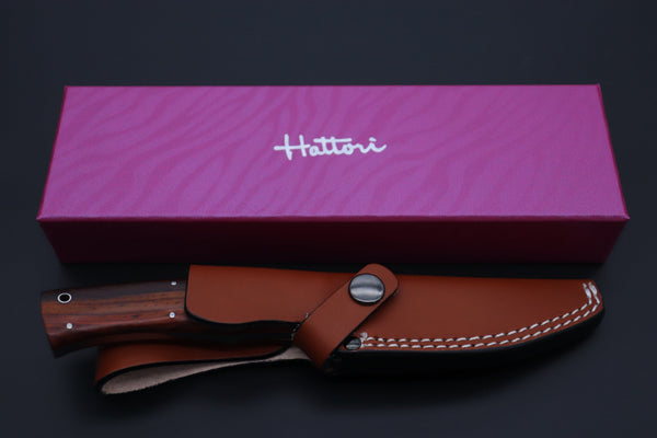 Hattori 傘 SAN Limited Edition SG-II SAN-MAI SAN-137 Urbane Hunters (Cocobolowood Handle) - japaneseknifedirect.mom