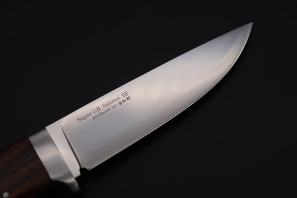Hattori 傘 SAN Limited Edition SG-II SAN-MAI SAN-138 Urbane Hunters (Desert Ironwood Handle) - japaneseknifedirect.mom