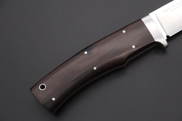 Hattori 傘 SAN Limited Edition SG-II SAN-MAI SAN-139 Urbane Hunters (African Ebonywood Handle) - japaneseknifedirect.mom