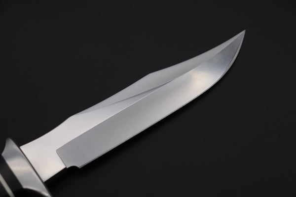 Hattori TV-3 S.O.G. Bowie Knife (Black Micarta Handle) - japaneseknifedirect.mom