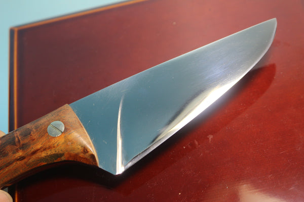 HIDEAKI YASUDA HY-50  "ONOUE-TO 尾上刀" All Purpose Field Knife, 4-1/4" VG-10 Mirror Polished Hamaguri-ba Blade