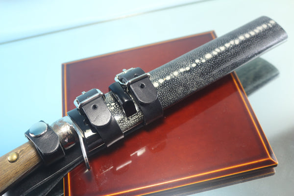 HIDEAKI YASUDA HY-60  Ken-Nata Hunter, 7-3/4" Tamahagane Katana Blade