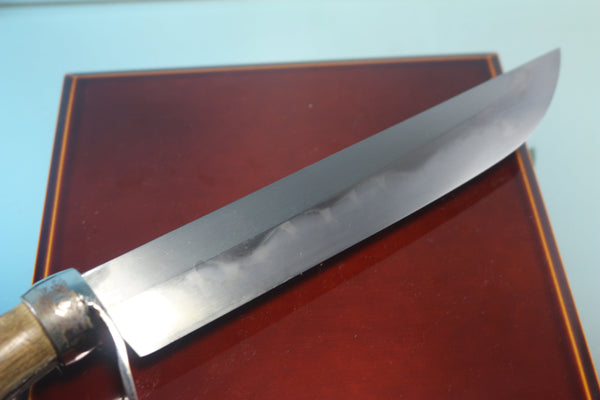 HIDEAKI YASUDA HY-60  Ken-Nata Hunter, 7-3/4" Tamahagane Katana Blade