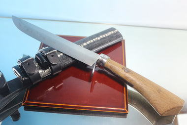 HIDEAKI YASUDA HY-60  Ken-Nata Hunter, 7-3/4" Tamahagane Katana Blade